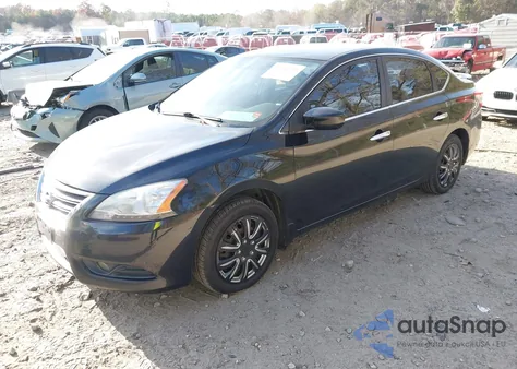 2013 Nissan Sentra Sv from USA, damaged, VIN 1N4AB7AP7DN900816
